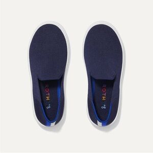 Rothy's Kids Navy Blue Slip-On Shoes